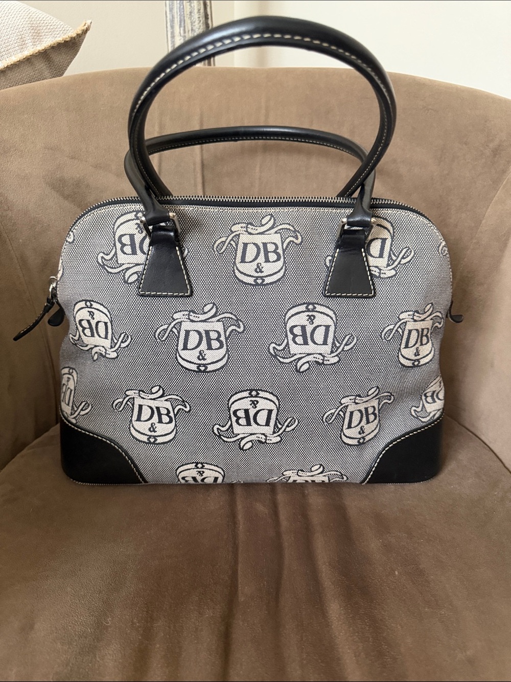 Dooney and Bourke Donegal Crest Dome Bag